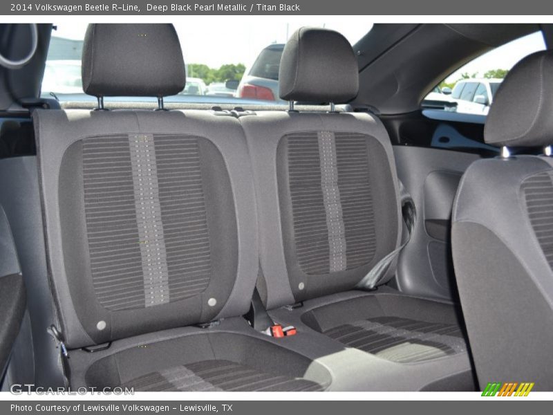 Deep Black Pearl Metallic / Titan Black 2014 Volkswagen Beetle R-Line