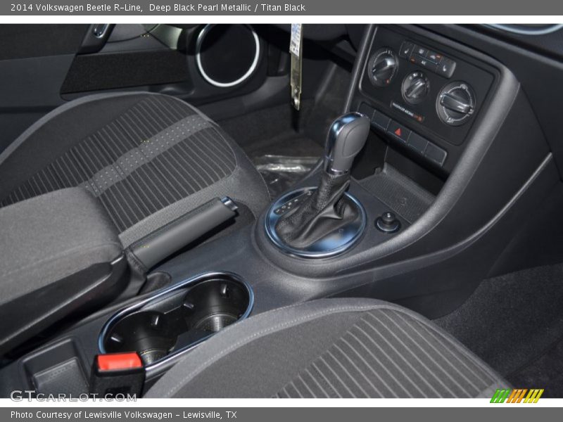 Deep Black Pearl Metallic / Titan Black 2014 Volkswagen Beetle R-Line