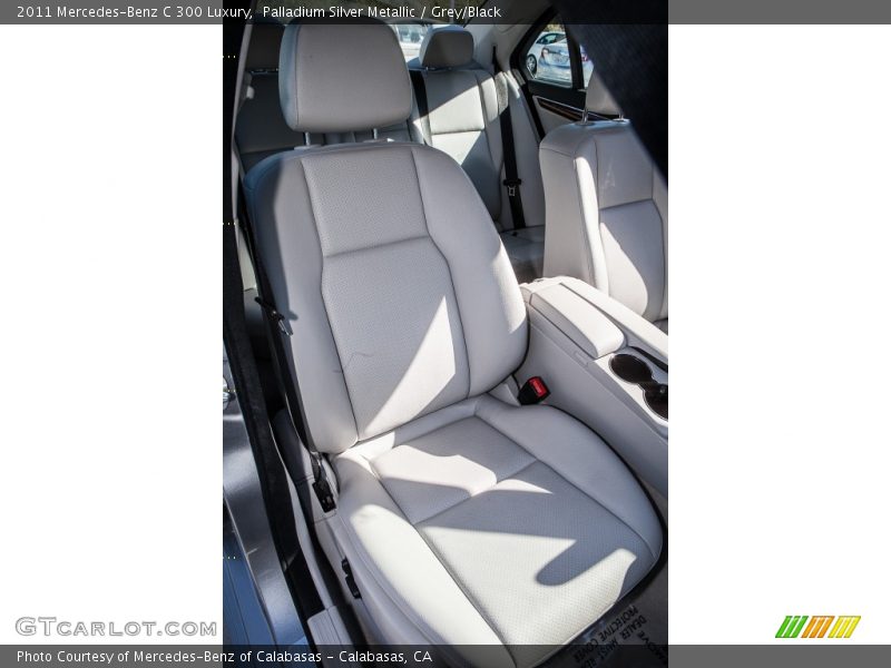 Palladium Silver Metallic / Grey/Black 2011 Mercedes-Benz C 300 Luxury