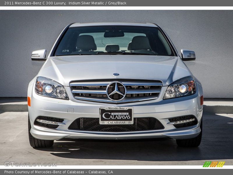 Iridium Silver Metallic / Grey/Black 2011 Mercedes-Benz C 300 Luxury