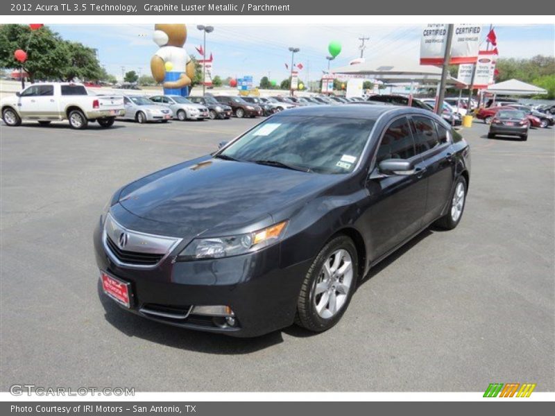Graphite Luster Metallic / Parchment 2012 Acura TL 3.5 Technology