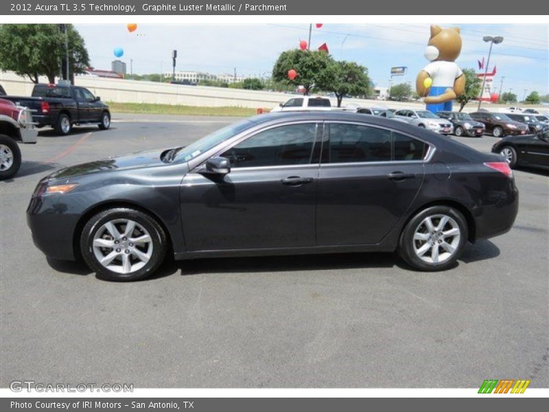 Graphite Luster Metallic / Parchment 2012 Acura TL 3.5 Technology