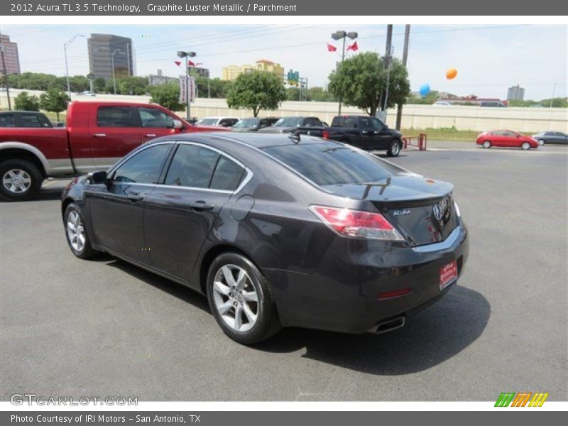 Graphite Luster Metallic / Parchment 2012 Acura TL 3.5 Technology