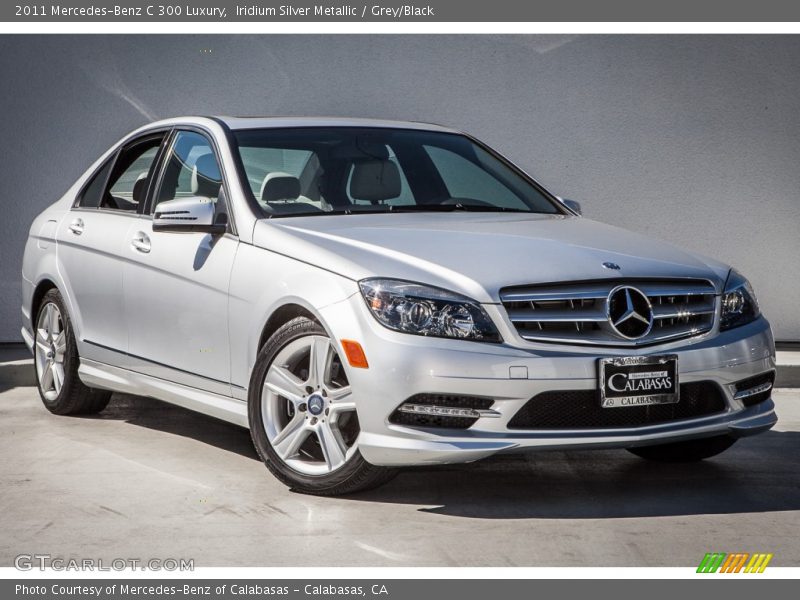 Iridium Silver Metallic / Grey/Black 2011 Mercedes-Benz C 300 Luxury