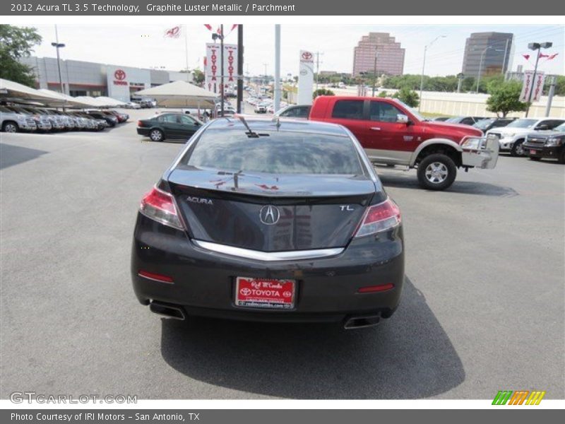 Graphite Luster Metallic / Parchment 2012 Acura TL 3.5 Technology