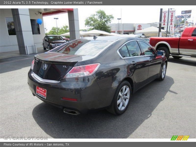 Graphite Luster Metallic / Parchment 2012 Acura TL 3.5 Technology