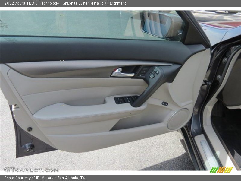 Graphite Luster Metallic / Parchment 2012 Acura TL 3.5 Technology