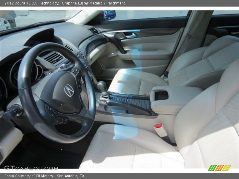 Graphite Luster Metallic / Parchment 2012 Acura TL 3.5 Technology