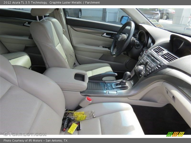 Graphite Luster Metallic / Parchment 2012 Acura TL 3.5 Technology