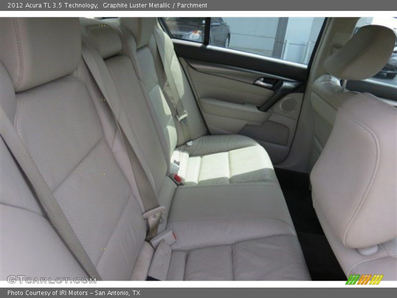 Graphite Luster Metallic / Parchment 2012 Acura TL 3.5 Technology