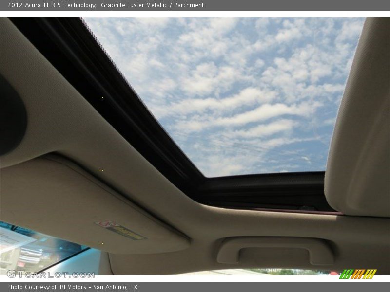 Graphite Luster Metallic / Parchment 2012 Acura TL 3.5 Technology