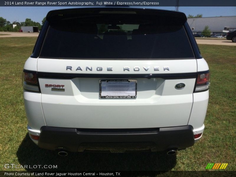 Fuji White / Espresso/Ivory/Espresso 2014 Land Rover Range Rover Sport Autobiography