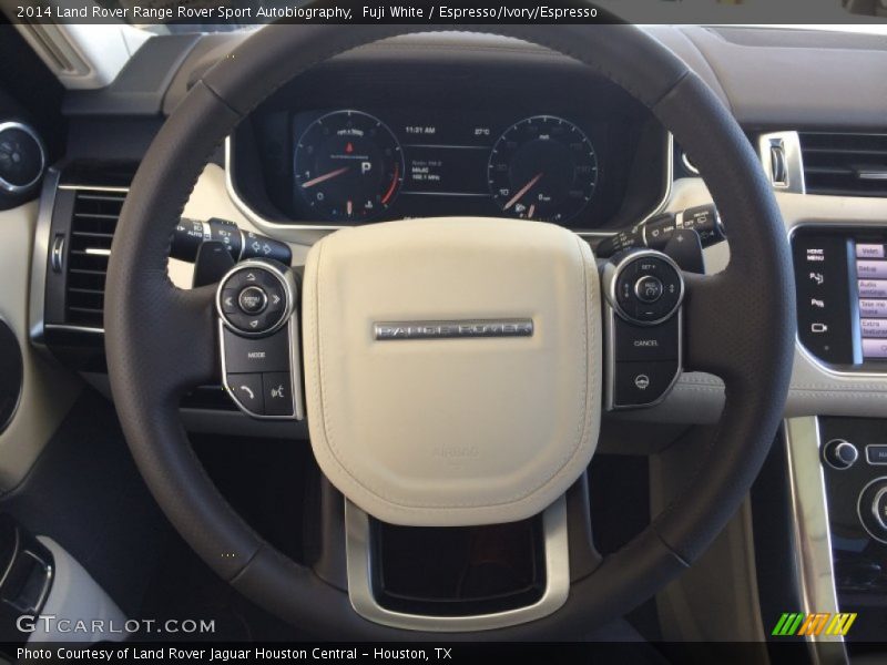  2014 Range Rover Sport Autobiography Steering Wheel