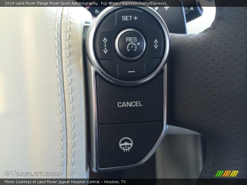 Controls of 2014 Range Rover Sport Autobiography