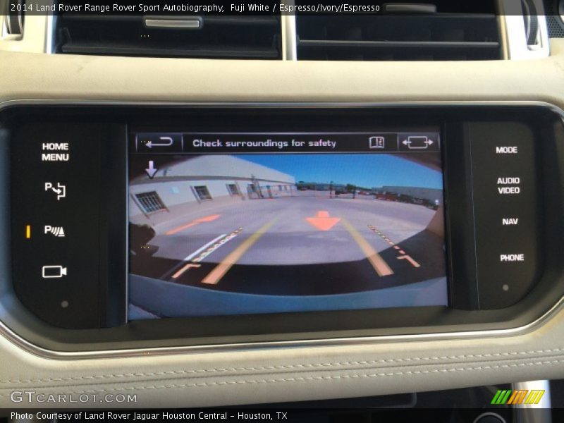 Controls of 2014 Range Rover Sport Autobiography