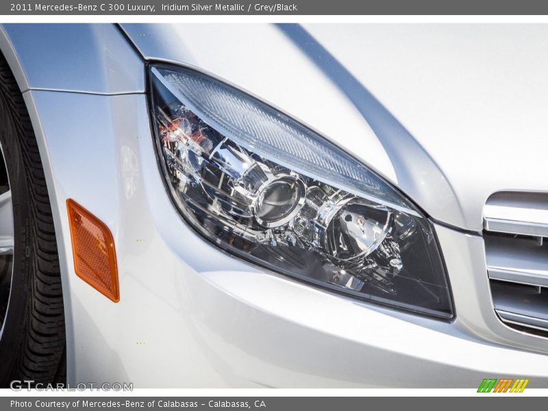 Iridium Silver Metallic / Grey/Black 2011 Mercedes-Benz C 300 Luxury
