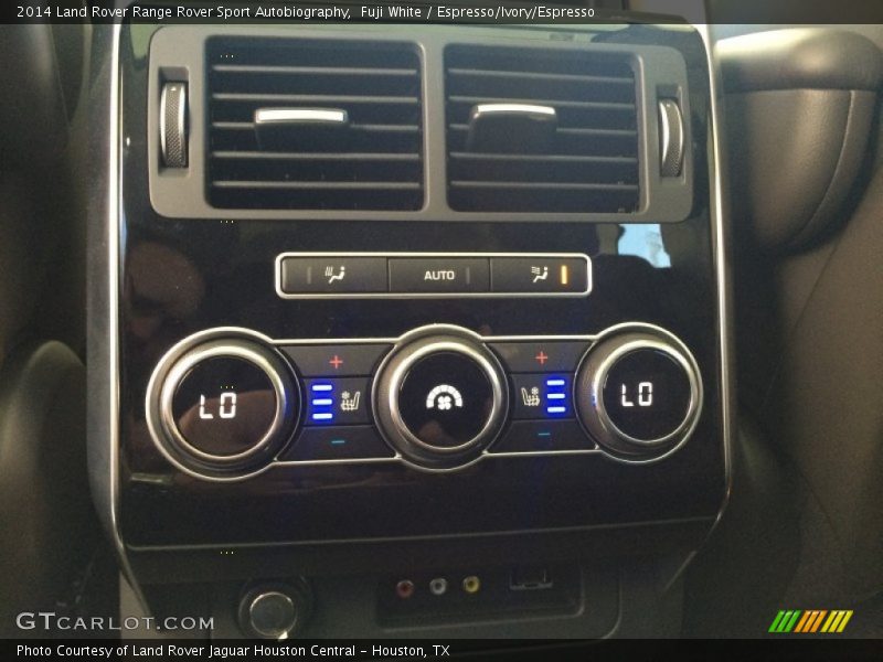 Controls of 2014 Range Rover Sport Autobiography