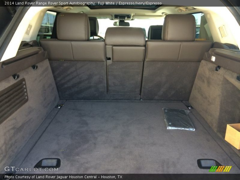  2014 Range Rover Sport Autobiography Trunk