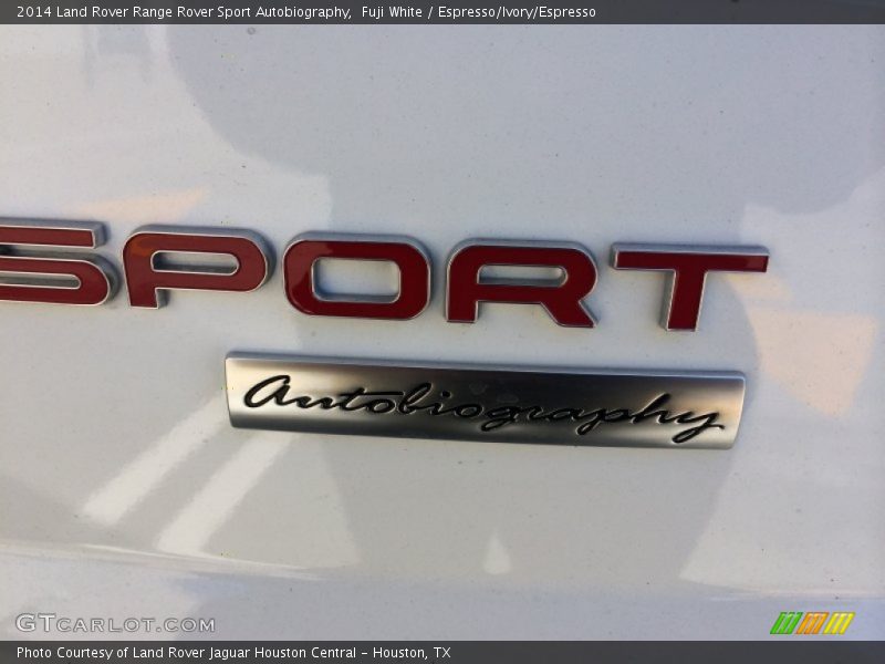  2014 Range Rover Sport Autobiography Logo