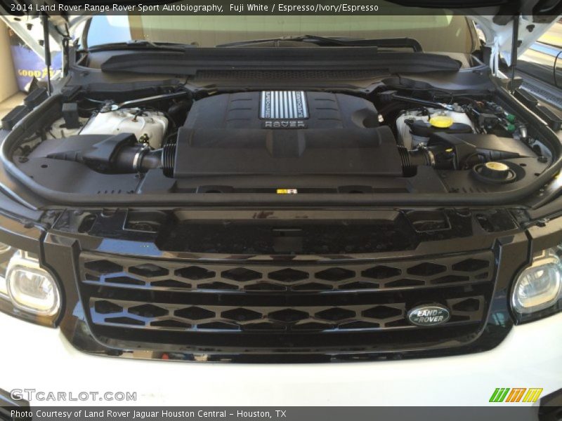  2014 Range Rover Sport Autobiography Engine - 5.0 Liter Supercharged DOHC 32-Valve VVT V8