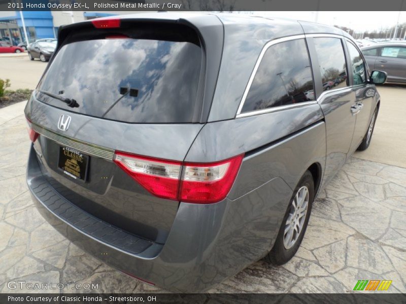 Polished Metal Metallic / Gray 2011 Honda Odyssey EX-L