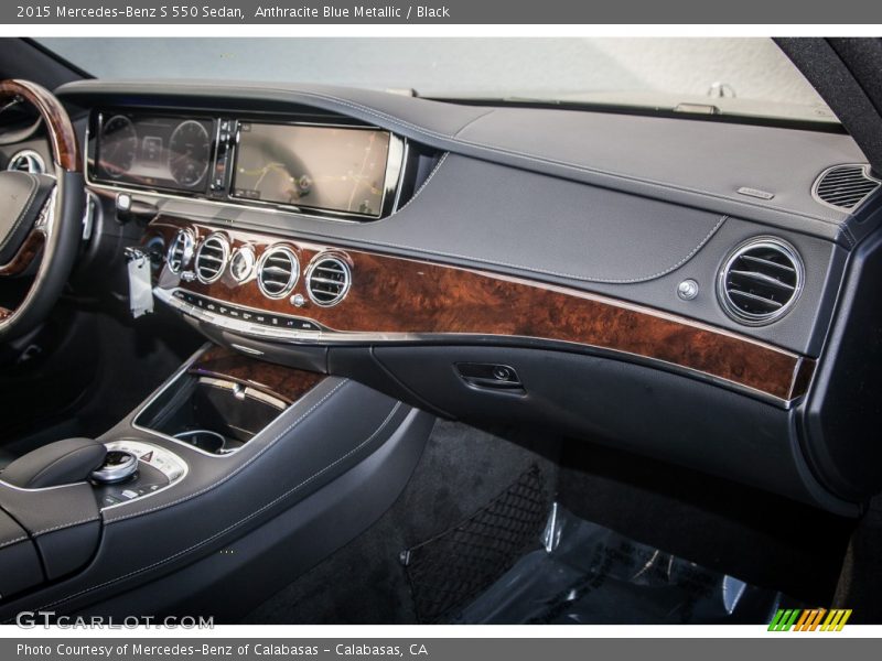 Dashboard of 2015 S 550 Sedan