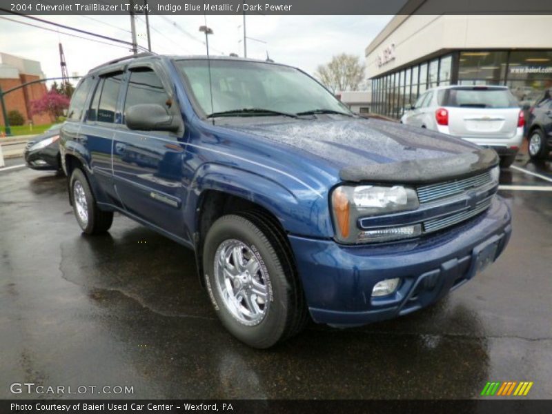 Indigo Blue Metallic / Dark Pewter 2004 Chevrolet TrailBlazer LT 4x4