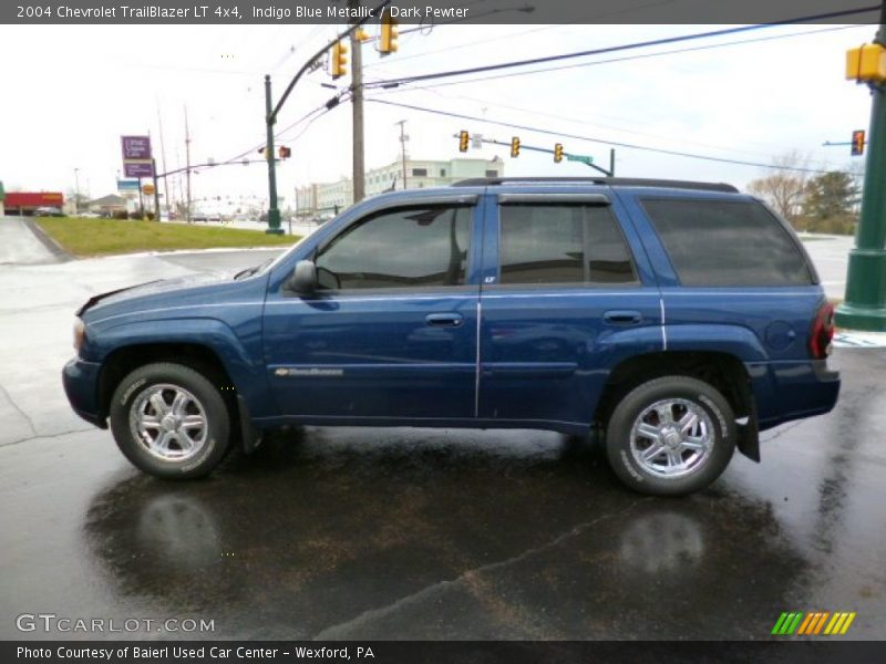 Indigo Blue Metallic / Dark Pewter 2004 Chevrolet TrailBlazer LT 4x4