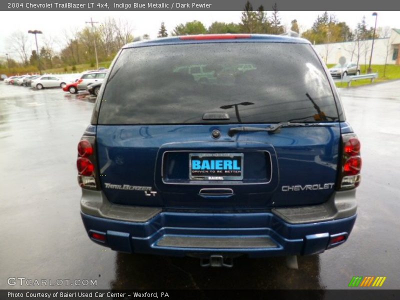 Indigo Blue Metallic / Dark Pewter 2004 Chevrolet TrailBlazer LT 4x4