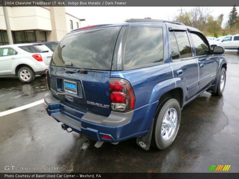 Indigo Blue Metallic / Dark Pewter 2004 Chevrolet TrailBlazer LT 4x4