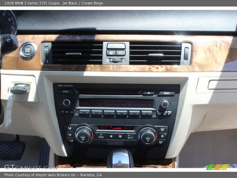 Jet Black / Cream Beige 2008 BMW 3 Series 335i Coupe