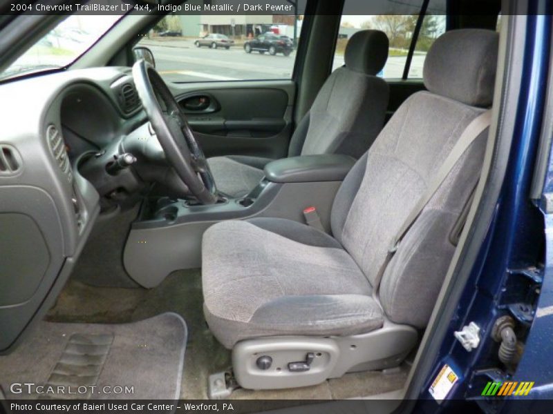 Indigo Blue Metallic / Dark Pewter 2004 Chevrolet TrailBlazer LT 4x4