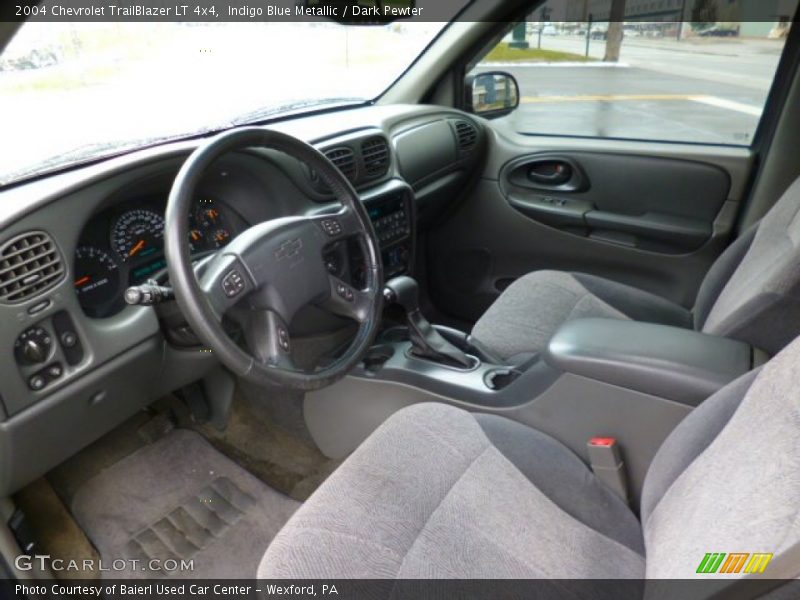 Indigo Blue Metallic / Dark Pewter 2004 Chevrolet TrailBlazer LT 4x4