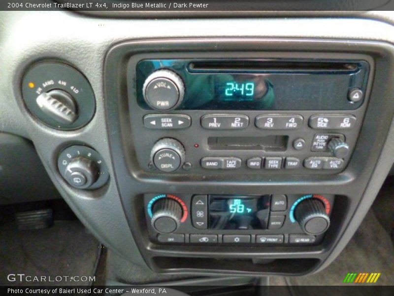 Indigo Blue Metallic / Dark Pewter 2004 Chevrolet TrailBlazer LT 4x4