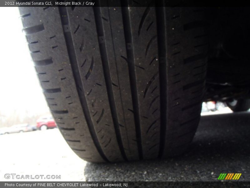 Midnight Black / Gray 2012 Hyundai Sonata GLS