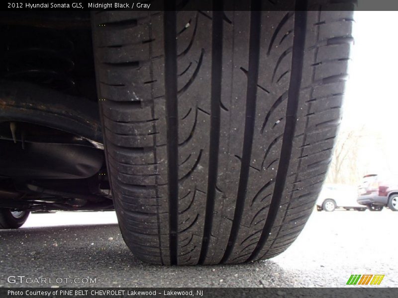 Midnight Black / Gray 2012 Hyundai Sonata GLS