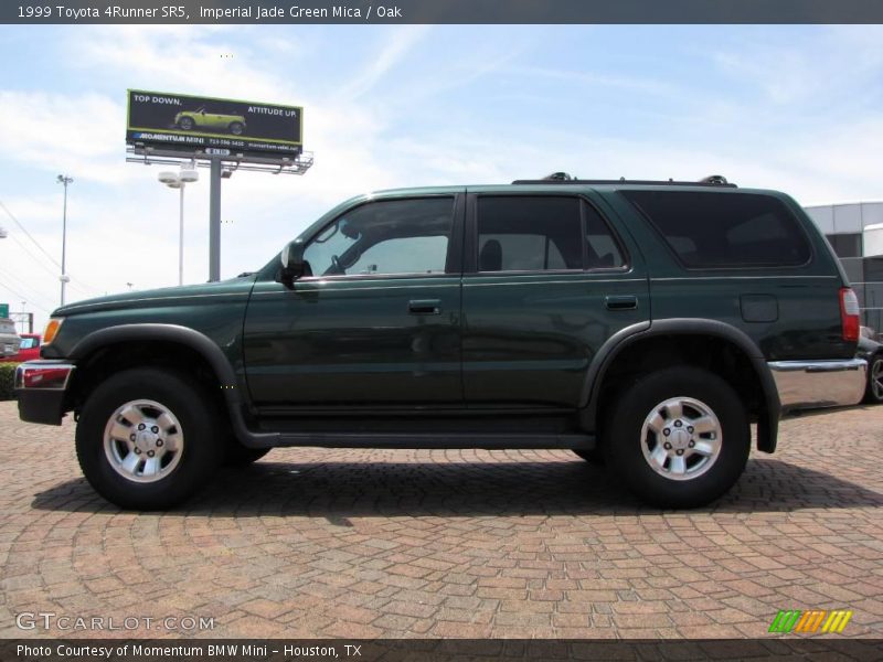 Imperial Jade Green Mica / Oak 1999 Toyota 4Runner SR5