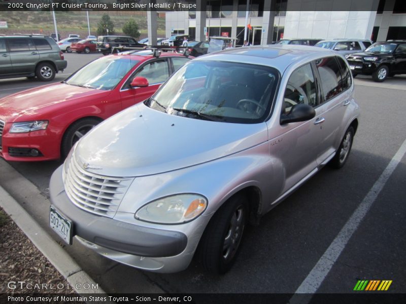 Bright Silver Metallic / Taupe 2002 Chrysler PT Cruiser Touring
