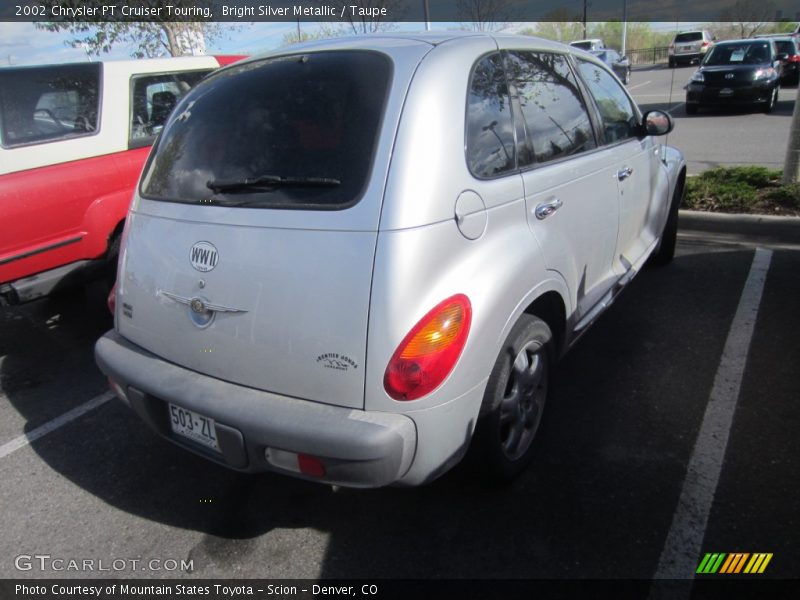 Bright Silver Metallic / Taupe 2002 Chrysler PT Cruiser Touring