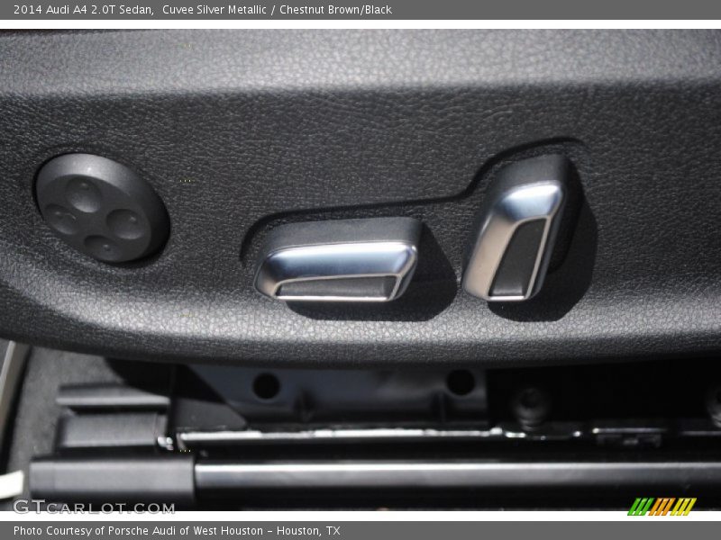 Cuvee Silver Metallic / Chestnut Brown/Black 2014 Audi A4 2.0T Sedan