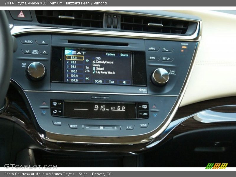 Blizzard Pearl / Almond 2014 Toyota Avalon XLE Premium