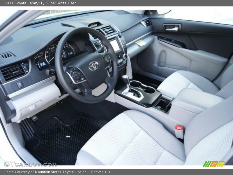 Super White / Ash 2014 Toyota Camry LE