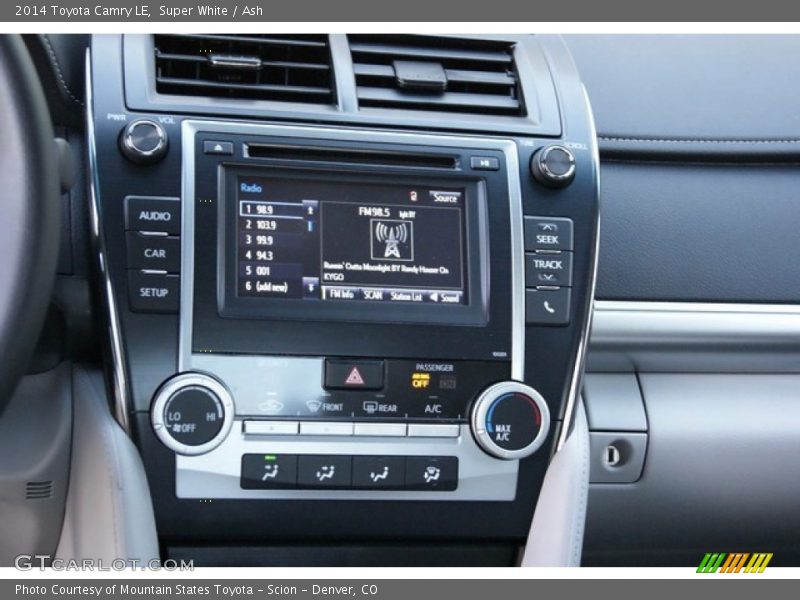 Super White / Ash 2014 Toyota Camry LE