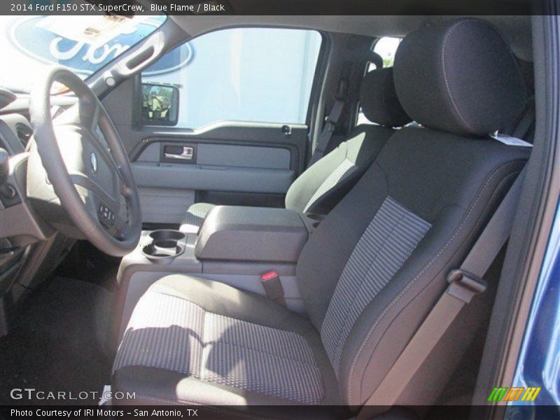 Blue Flame / Black 2014 Ford F150 STX SuperCrew