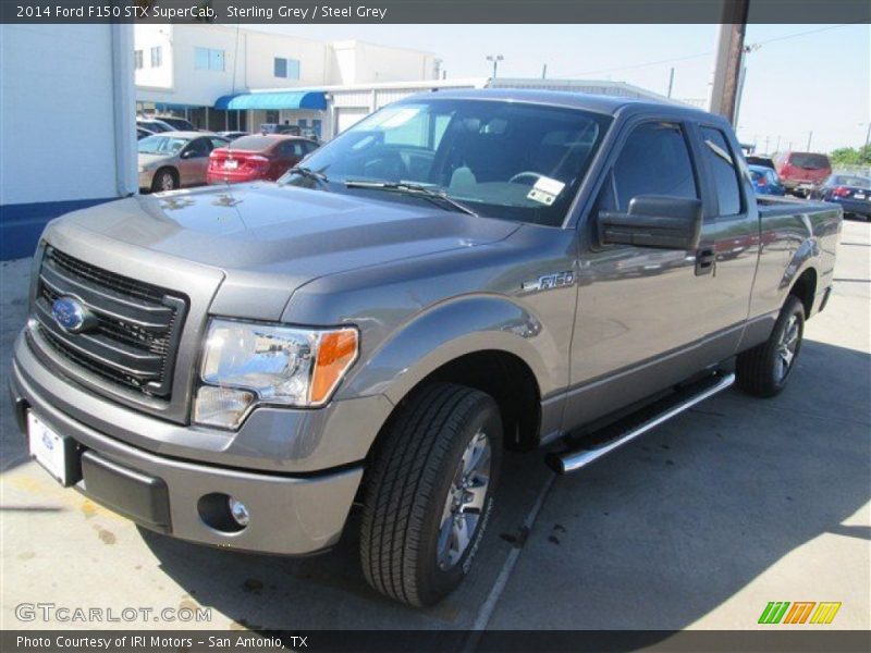 Sterling Grey / Steel Grey 2014 Ford F150 STX SuperCab