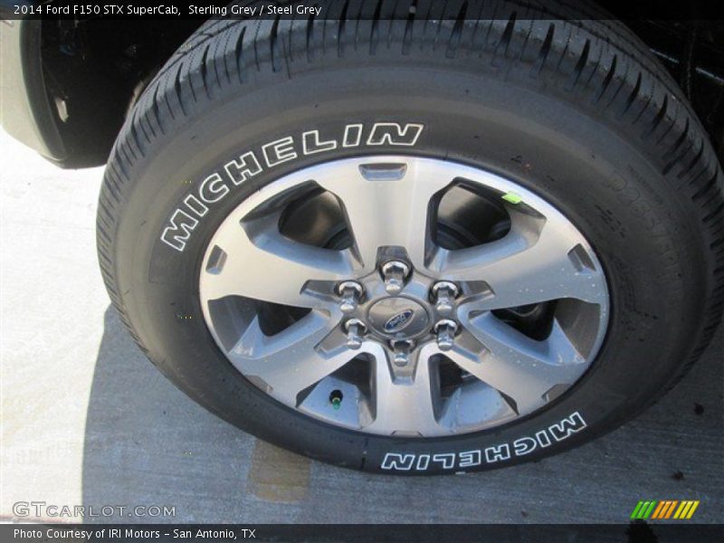 Sterling Grey / Steel Grey 2014 Ford F150 STX SuperCab