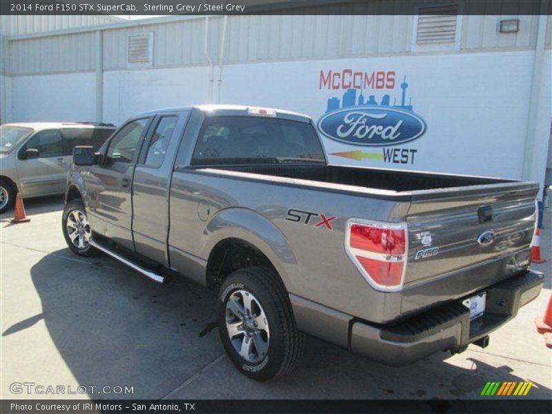 Sterling Grey / Steel Grey 2014 Ford F150 STX SuperCab