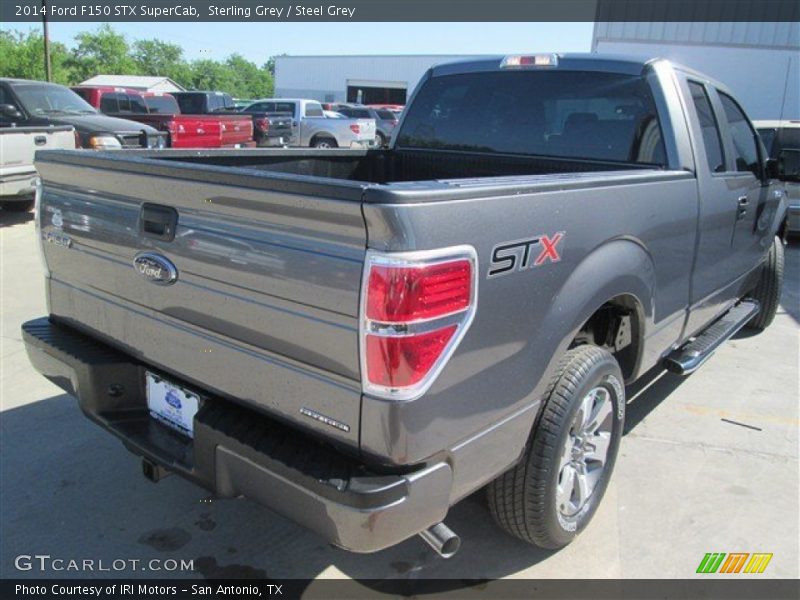 Sterling Grey / Steel Grey 2014 Ford F150 STX SuperCab