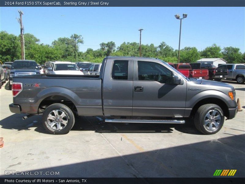 Sterling Grey / Steel Grey 2014 Ford F150 STX SuperCab