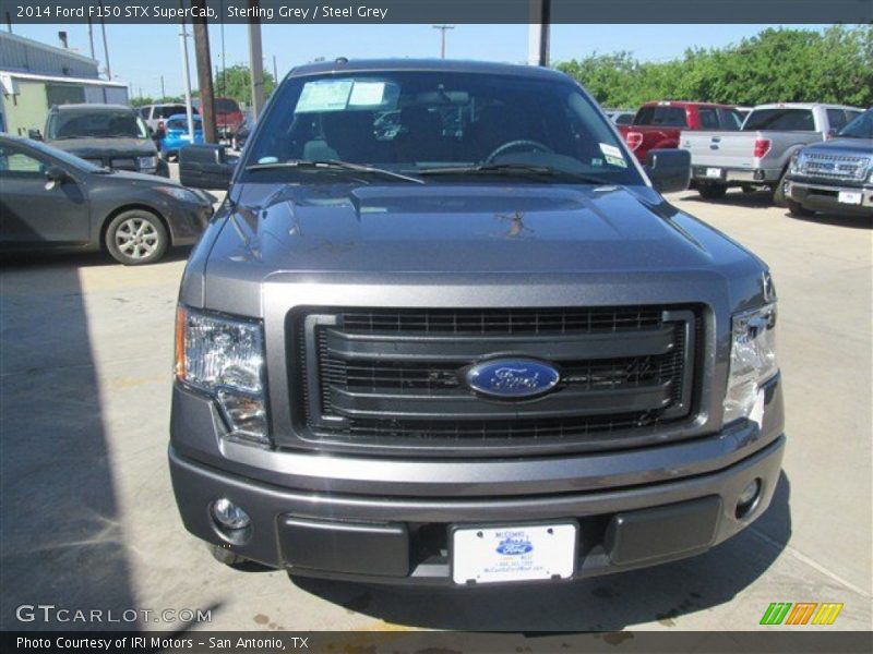 Sterling Grey / Steel Grey 2014 Ford F150 STX SuperCab